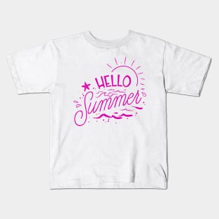 Hello Summer Kids T-Shirt